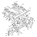 Kenmore 6283567816 top burners assembly diagram