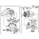 Briggs & Stratton 14-FB (202000 - 202984) electric starter - generator unit parts diagram