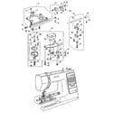 Kenmore 3851960180 shuttle assembly diagram