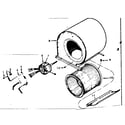 Kenmore 867762840 blower diagram