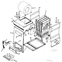 Kenmore 867762840 furnace body diagram