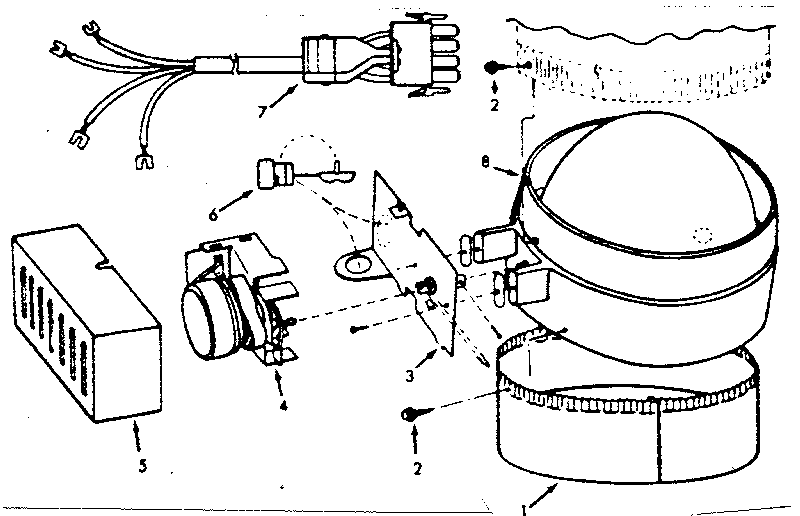 Kenmore 867762840 damper diagram