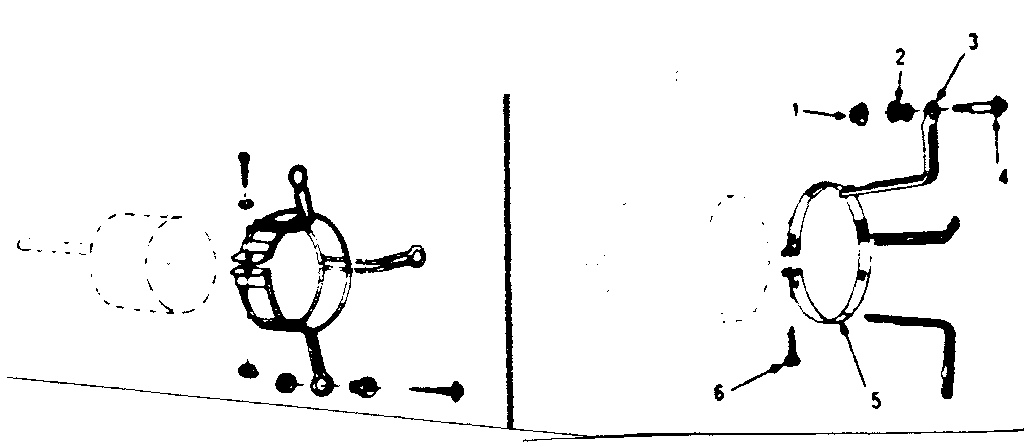 Kenmore 867763720 motor mount assembly 609227 diagram