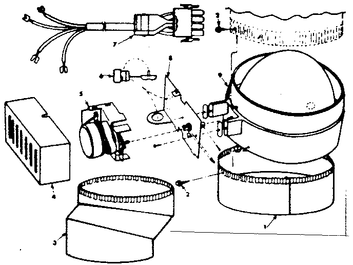 Kenmore 867763350 damper diagram
