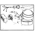 Kenmore 867763551 damper diagram