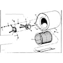 Kenmore 867763551 blower assembly diagram