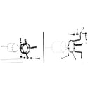Kenmore 867763551 motor mount assembly 609227 diagram