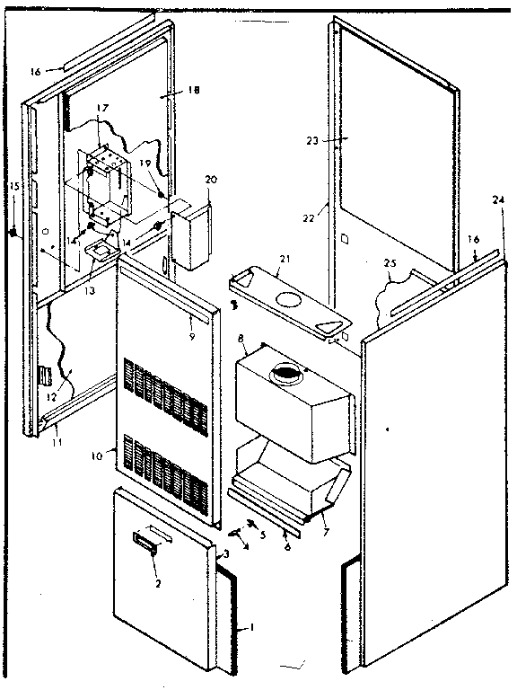 Kenmore 867763352 cabinet diagram
