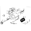 Kenmore 867763452 blower diagram