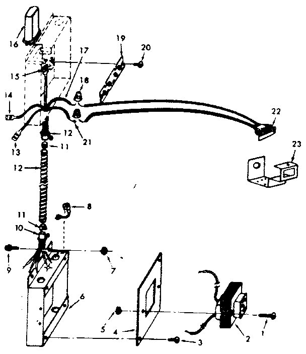 Kenmore 867763761 electrical wiring diagram
