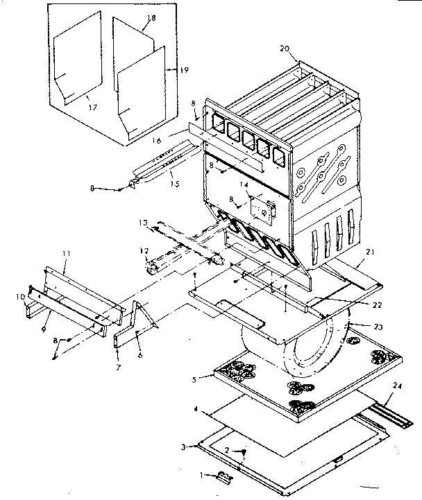 Kenmore 867761080 heat exchanger diagram