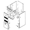 Kenmore 867763343 cabinet/763322 diagram