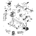 Kenmore 867763333 gas burners and manifold/761072 diagram
