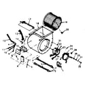 Kenmore 867763333 blower assembly diagram