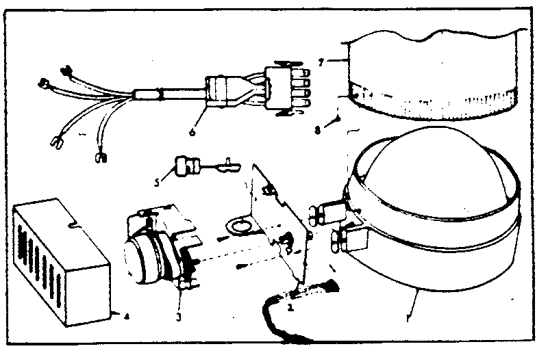 Kenmore 867763333 damper complete diagram
