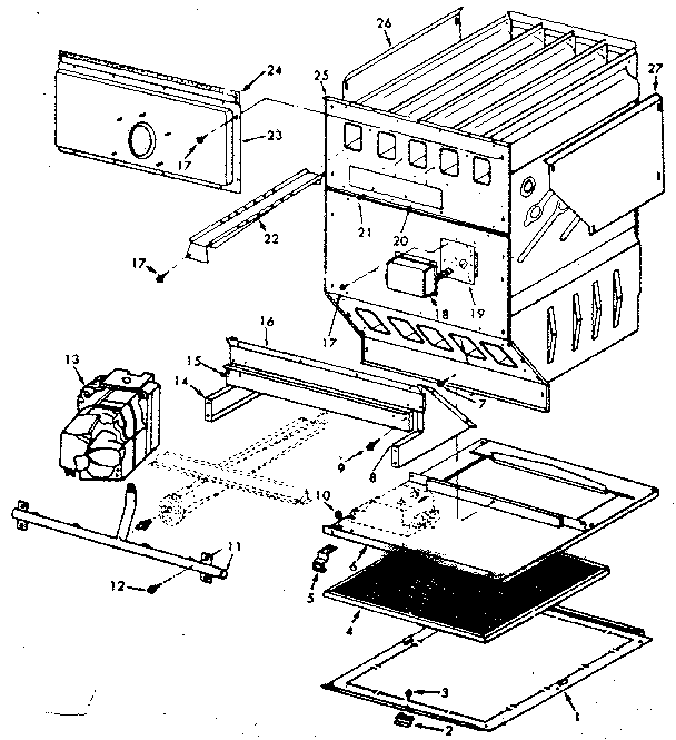 Kenmore 867762320 heat exchanger diagram