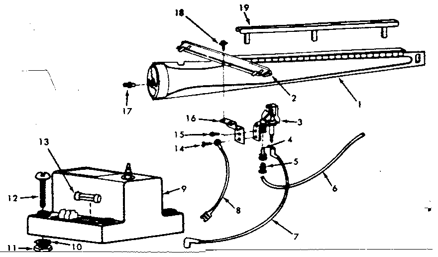 Kenmore 867762320 burner diagram