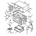 Kenmore 5668872180 cabinet parts diagram