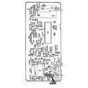 Kenmore 5668872180 control circuit board diagram