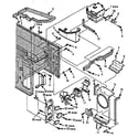 Kenmore 5668872280 switches and microwave parts diagram