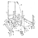 Kenmore 5871416083 frame details diagram