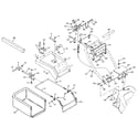Craftsman 917384011 lift-top grass catcher diagram
