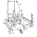 Kenmore 5871466583 frame details diagram
