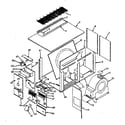 Kenmore 867815192 non-functional replacement parts/815042 diagram