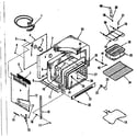 Kenmore 9114548810 body section diagram