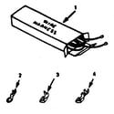Kenmore 9114618810 wire harnesses and options diagram