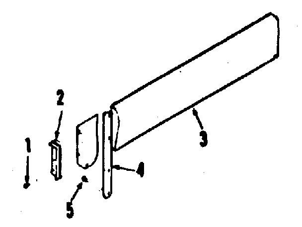 Kenmore 9114618890 optional 4" backsplash 8048690 diagram