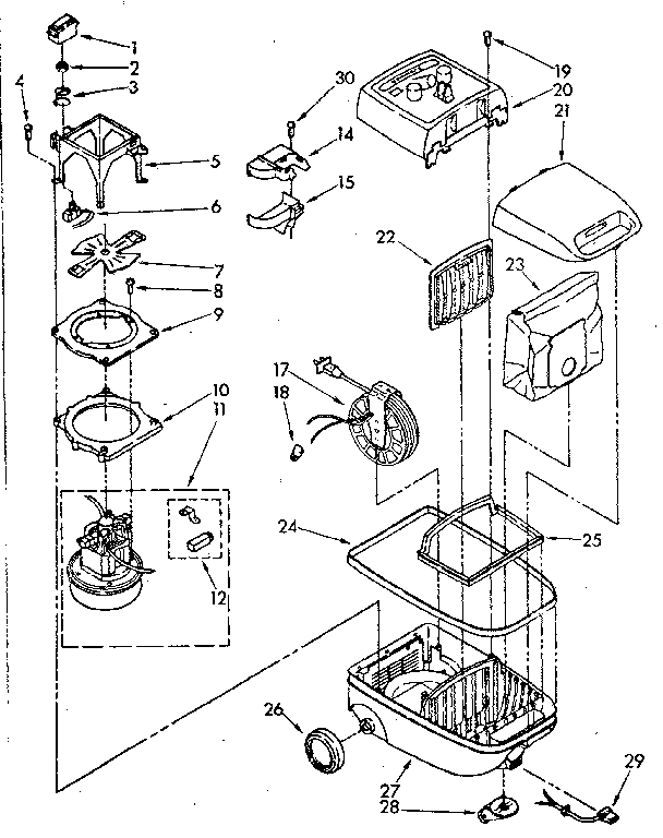 Kenmore 1162832080 base assembly diagram