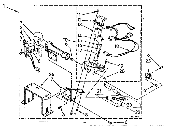 Kenmore 11087884300 burner assembly diagram