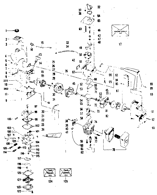 Craftsman 358798211 engine diagram