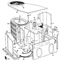 Kenmore 867819221 non-functional replacement parts diagram