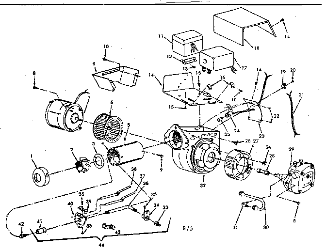 Kenmore 867713190 functional replacement parts diagram