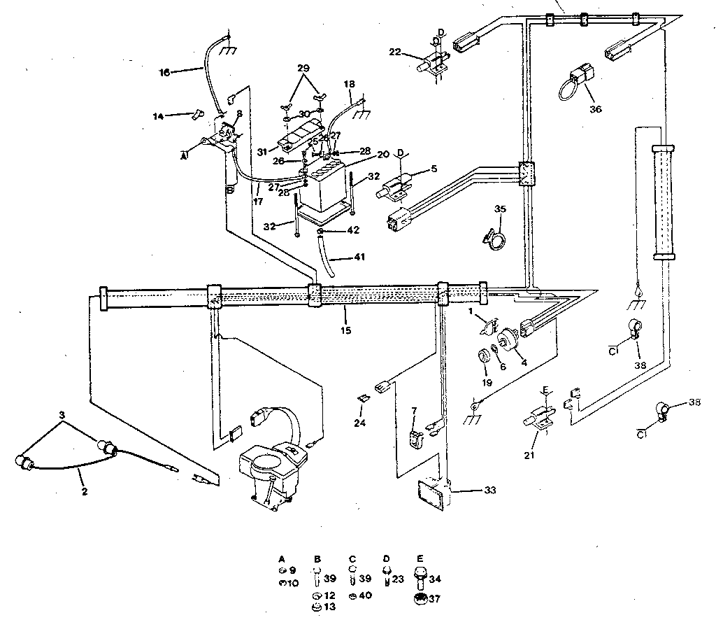 Craftsman 917254320-1987 electrical diagram