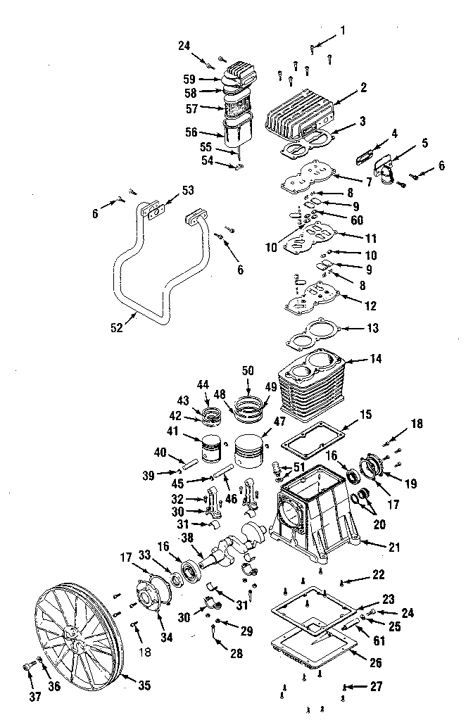 Craftsman 919175251 air compressor pump diagram