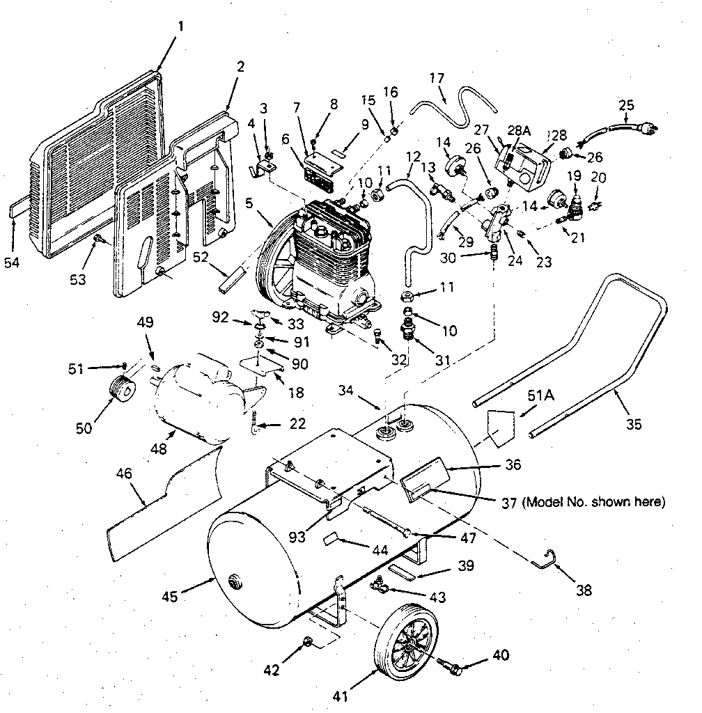 Craftsman 919176220 replacement parts diagram