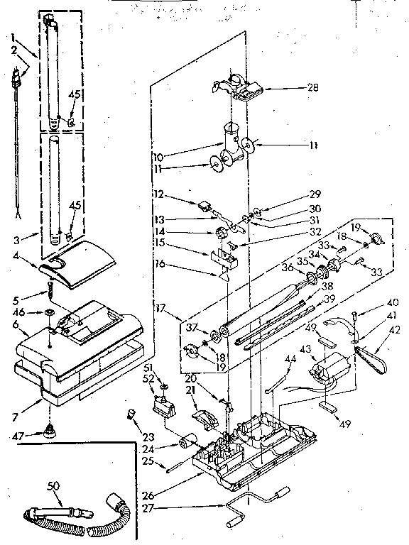 Kenmore 1165818280 power mate diagram