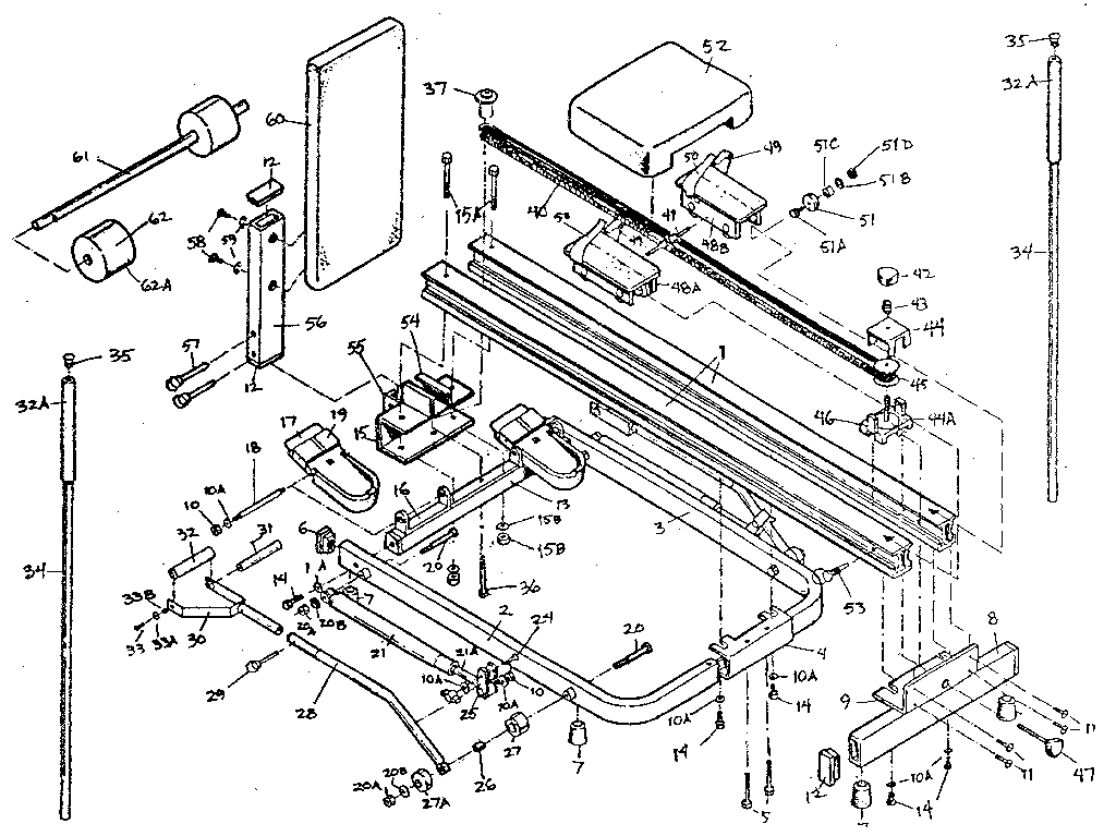 Proform XCS3000 unit parts diagram