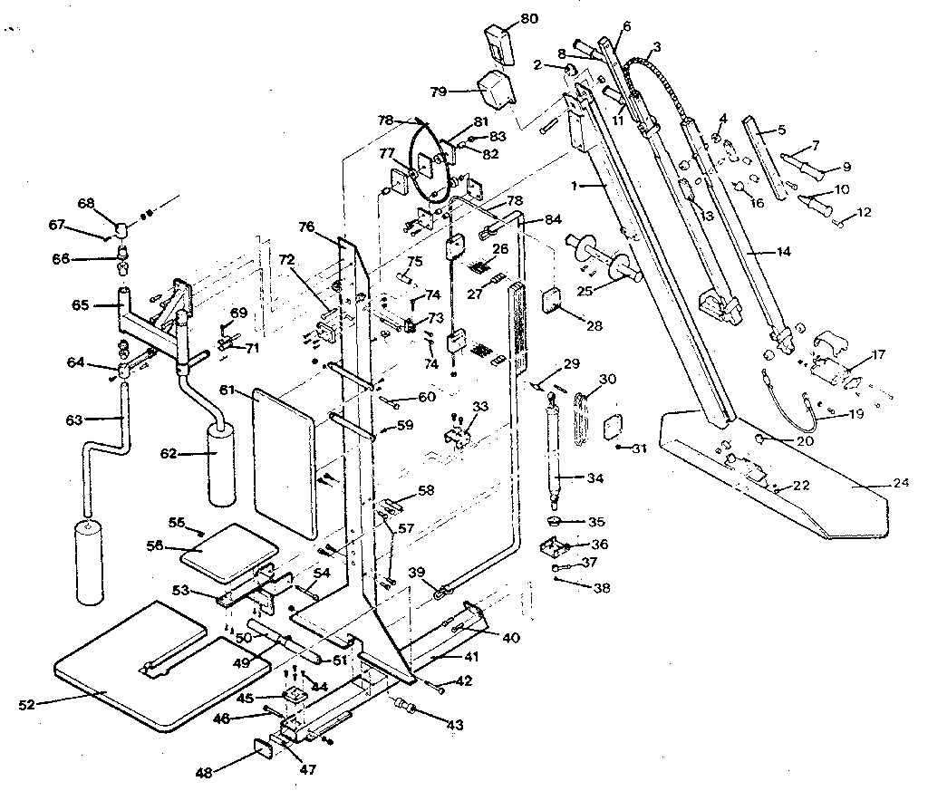 Lifestyler 15670 unit parts diagram