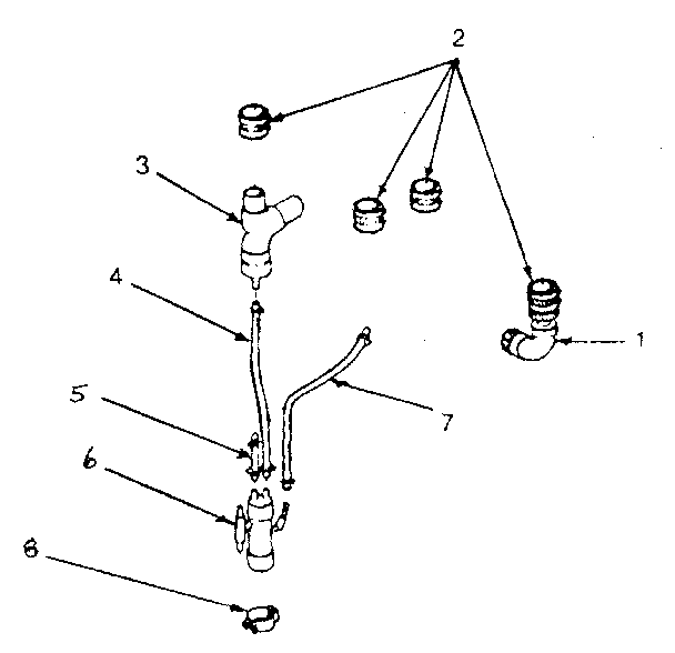 Yukon H-70-0-02 vent & drain assembly diagram