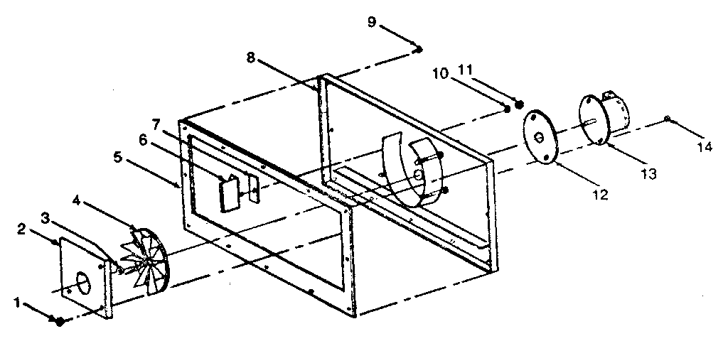 Yukon U-90-0-03 front coil collector box door assembly (rd10200 v) diagram