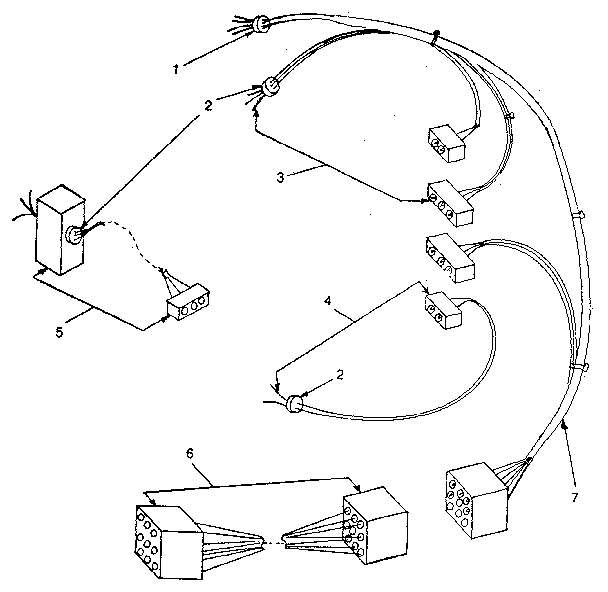 Yukon U-90-0-03 electric wire harness ass'y (10178200) diagram