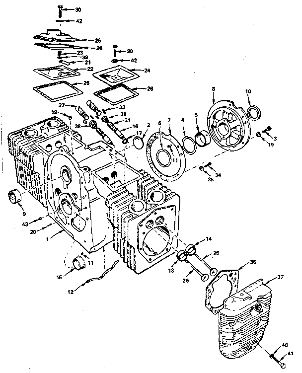 Craftsman 917254820 cylinder block diagram