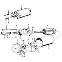 Onan B48G-GA020/3858C starter motor parts diagram