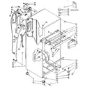 Kenmore 1068758430 cabinet parts diagram