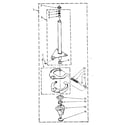 Kenmore 11081878800 brake and drive tube parts diagram