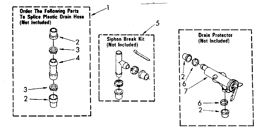 Kenmore 11082467310 water system parts diagram